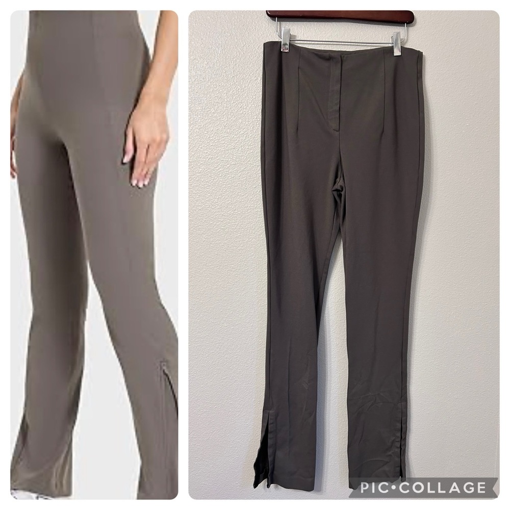 Zara Pants size large gray long pants